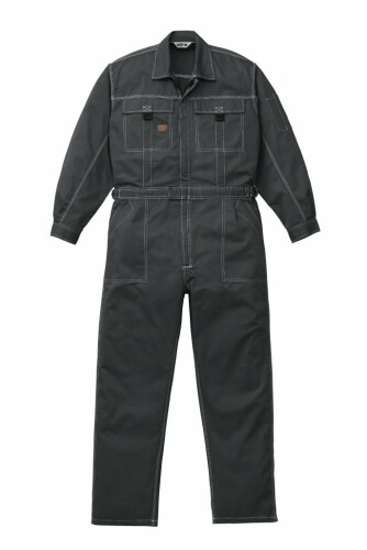 KANSAI 山田辰 ツヅキ服(オールシーズン用) 3670 クロ 5Lサイズ