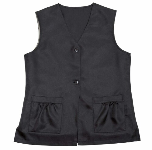 (コジット) 8ポケット手ぶら着やせベスト ブラックL-LL