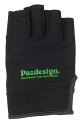Pazdesign(パズデザイン) 5フィンガーレス・クールドライグローブII ブラックグリーン S PGV-038(4)