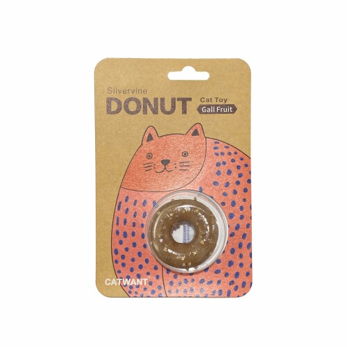 ペットライブラリー CATWANT またたび ドーナッツ 虫えい果 (またたびの実)