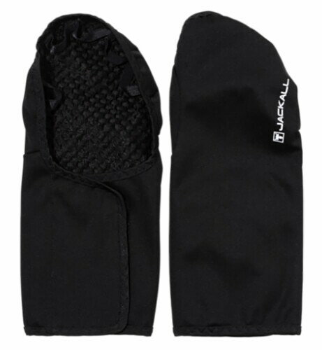 ジャッカル(JACKALL) ウインドブロック ボア リストウォーマー (WINDBLOCK BOA WRIST WARMER) ブラック Lサイズ GL-A003