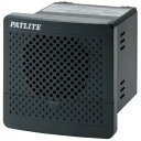 パトライト/PATLITE 盤用電子音報知器 シグナルホン BD-24AC-K DC12~24V 80mm 音色Cタイプ 本体色 ダークグレー