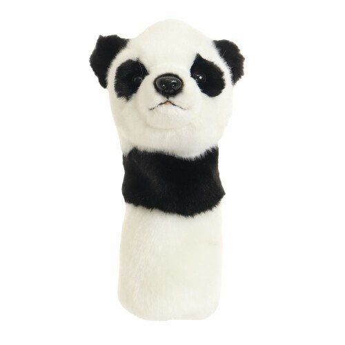 ハンサ(Hansa) ヘッドカバー 白黒 HANSA ユーティリティ用 ぬいぐるみ 動物 アニマル パンダ BH8174