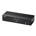 エレコム パソコン切替器 KVMスイッチ HDMI 2ポート PC2台...(2)