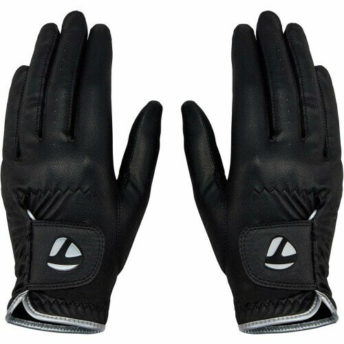 テーラーメイド(TAYLOR MADE) プレイヤーズ レディ グローブ ペア ブラック サイズ:18 レディース ゴルフ用グローブ 25SS UN806