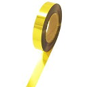 タカ印 テープ 40-4463 メッキテープ 業務用 幅25mm×200m巻 金