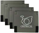 オーストリッチ(OSTRICH) 輪行アクセサリー (フレームカバーC) 4枚セット グレー