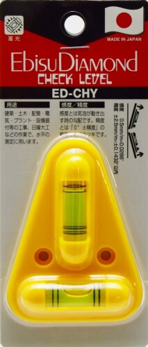 エビス エビスチェックレベルED-CHYイエロー