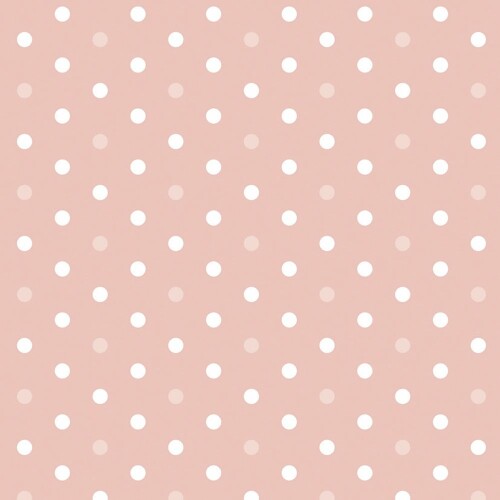 タカ印 ラッピングペーパー 49-1143 ドット柄 アリアピンク 半才判 50枚
