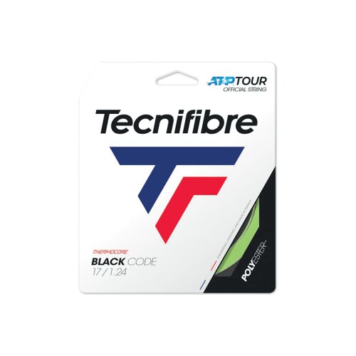 テクニファイバー Tecnifibre テニスガット・ストリング BLACK CODE 1.24mm TFG411 (ポスト投函便対応)