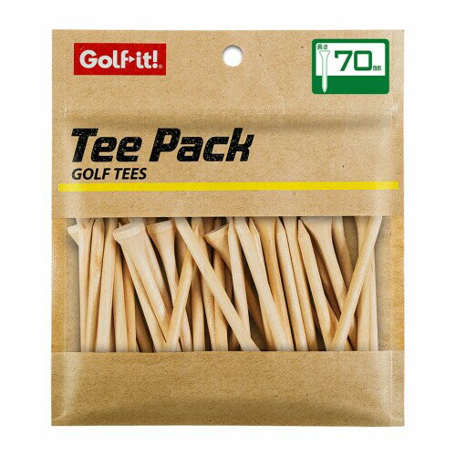 ライト(LITE) TEE PACK ウッドティー 70 ニス T-435