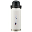 Champion(チャンピオン) ハンドル付 ワンプッシュ ダイレクトボトル 800ml ホワイト STD8H