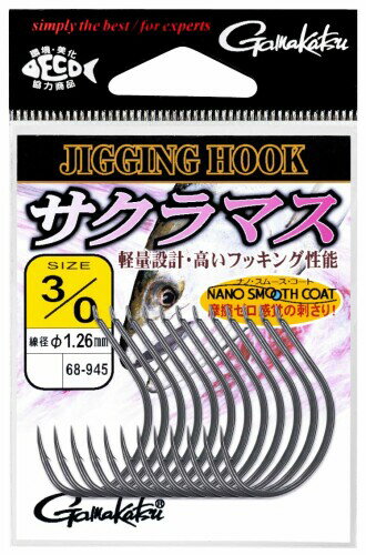 ޤ(Gamakatsu) Х 󥰥եå ޥ(NSC) 3/0 68-945