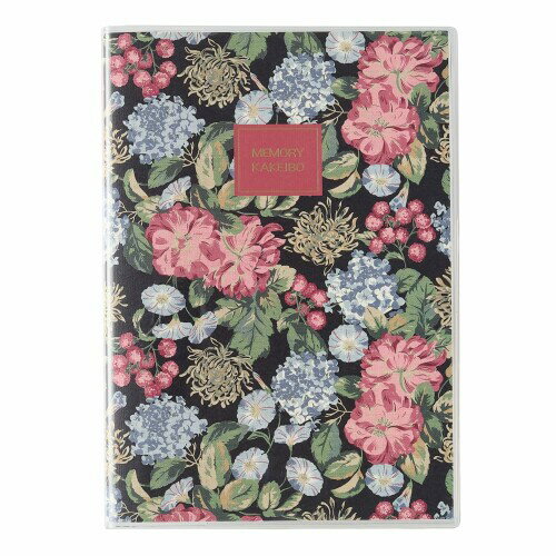 7764 ペイジェムメモリー 家計簿(ローラアシュレイ)日付なしA5(フルーティーモーニング)