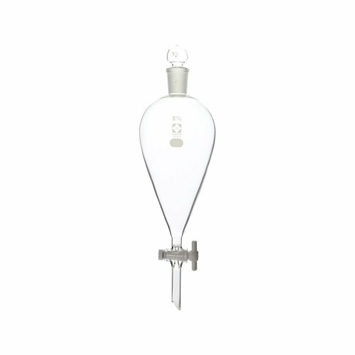 柴田科学 分液ロート スキーブ形 PTFEコック付 1L 014260-1000 柴田科学 分液ロート スキーブ形 PTFEコック付 1L 014260-1000