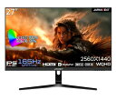JAPANNEXT 27インチ ゲーミングモニター 165Hz 1ms WQHD 2560x1440解像度 IPS パネル ディスプレイ (HDMI/DisplayPort/VESA対応/ブルーライトカット / 視野角178°) JN-27IPSG165WQHDR(2)