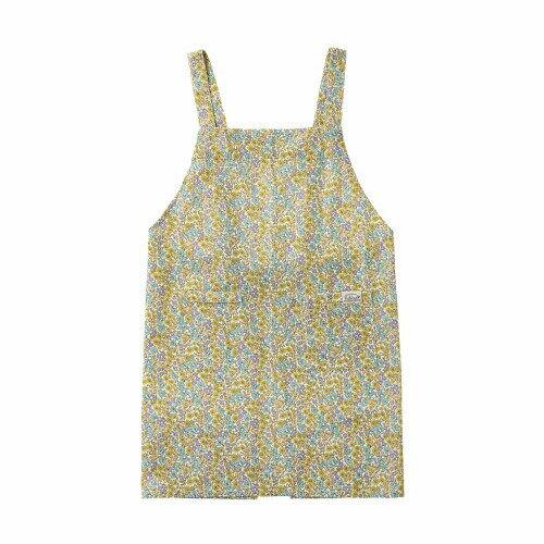 (レップ) エプロン Mini flower YELLOW サイズ：約73×98cm