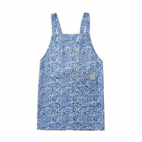 (レップ) エプロン Blossom BLUE サイズ：約73×98cm