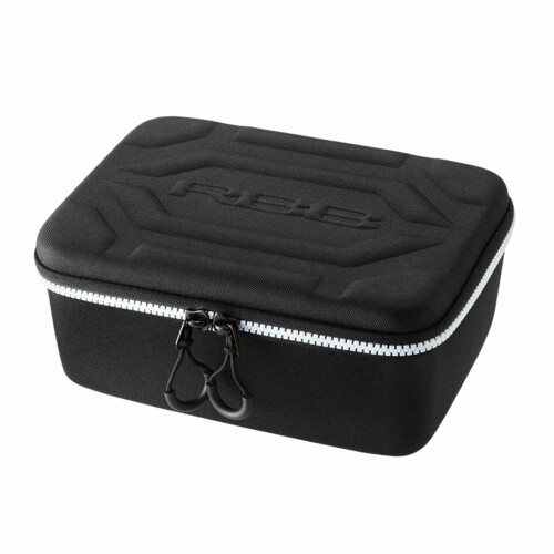 RBB RBB セミハードリールケース ブラック×ホワイト 7764