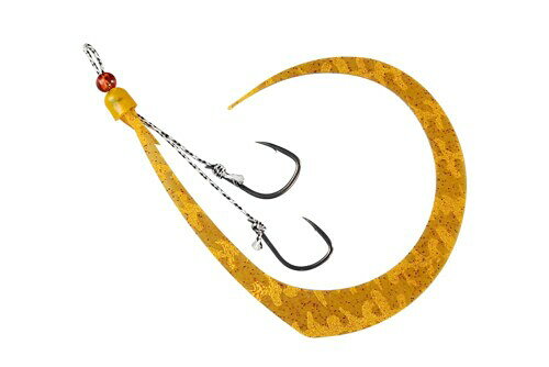 JACKALL(ジャッカル) ビンビンスイッチキャンディ スペアラバーフックセット ショート エビオレゴールド