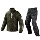 (KOMINE) バイク用レインウェア 03-539 メンズ Olive S