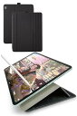 エレコム iPad Air 13インチ (M3/M2) 2025/2024年 ケース 8段階の角度調整可能 ペン収納 フラップ付き TB-A24XWVDBK