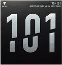 ヴィクタス(VICTAS) 卓球 表ソフトラバー VO101 020202 レッド 2.0サイズ(4)