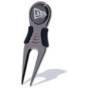 (ニューエラ) GOLF GREEN FORK FL BOX BLK 11225883 メンズ メタル ブラック × ホワイト マーカー:直径2.2 cm/フォ...