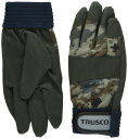 TRUSCO(トラスコ) PU迷彩手袋 グレー M TPU-CMG-M