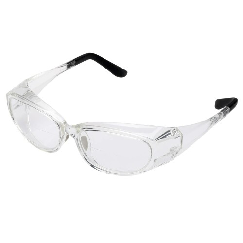 ミドリ安全 ビジョンベルテ 保護めがね VD-208F 両面曇り止め UVカット M クリア