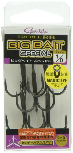 がまかつ(Gamakatsu) バラ トレブルRBビッグベイトSP 1/0