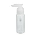 貝印 ポンプボトル50ml ボトル 化粧ボトル ぼとる 透明 容器 ポンプ ぽんぷ 旅行 トラベル YOU TIME (シャンプー・リンス等の使用に) 1個