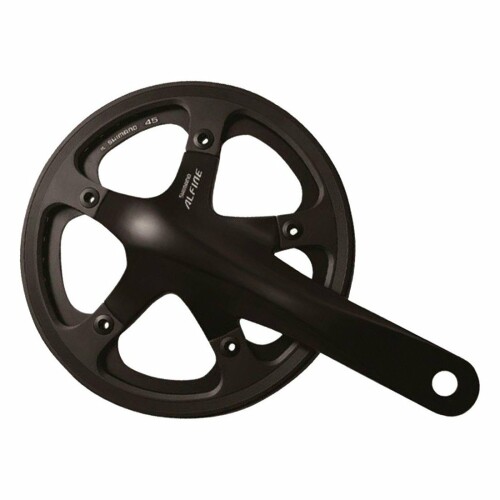 SHIMANO(シマノ) フロントチェーンホイール FC-S501 39T シングルガードBlack BB 1...