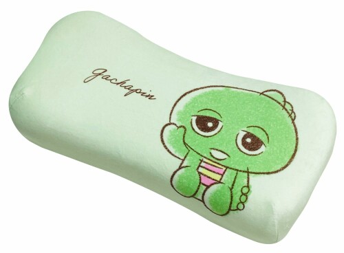 MORIPiLO 低反発クッション 腰枕 ガチャピンムック ガチャピン (ミニリラックスピロー) 肌にやさしいふ..