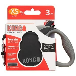 Harness Leash - Kong(コング) ターレインブラックXS コングを使った7つの解決策(噛む 歯固め 分離不安 退屈吠える&掘る クレートトレーニング 体重管理) 知育玩具 しつけ