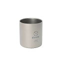 S'more(スモア) Titanium cup double 二重構造 チタンカップ (450ml)