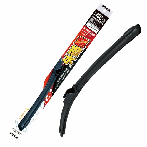 PIAA(ピア) ワイパーブレード 425mm 超撥水 シリコートワイパー 撥水特殊シリコンゴム 替えゴム交換可能 1本入 呼番43C WSVS43C