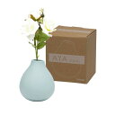 TAMAKI フラワーベース ピーコックグリーン 8×9cm AYA(アヤ) T-910559