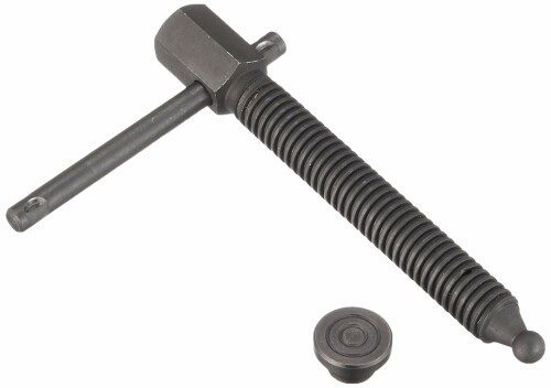 TRUSCO(トラスコ) B型シャコ万力 50mm ネジ・キャップ・リング TBC-50-NCR