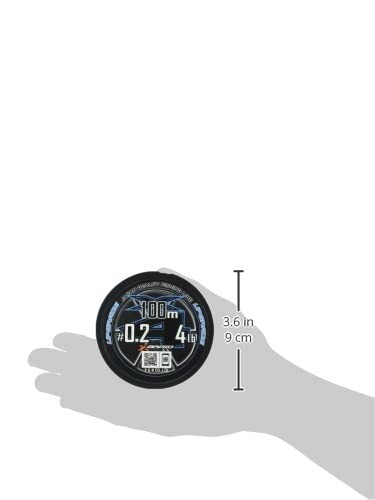 エックスブレイド(X-Braid) アップグレード X4 100m 0.2号 4lb オーキドホワイト1m15cm毎 ウルゲソピンクマーク