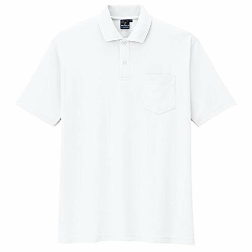 (コーコス信岡) AS-257 半袖ポロシャツ ホワイト 5L