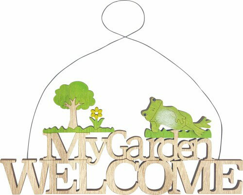 ダイカイ(DAIKAI) 合板 木 バウムサインプレート Welcome