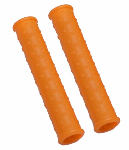 山城(yamashiro) 山城謹製 バイク用 レバーグリップ (シリコンラバー) オレンジ YK-012