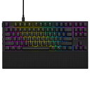 NZXT FUNCTION TENKEYLESS ゲーミングキーボード ブラック KB-1TKUS-BR KB591(2)
