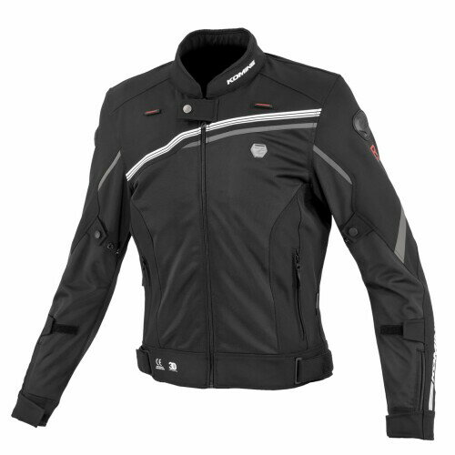 (コミネ) 2025モデル バイク用 07-178 JK-178 R-SPEC ハーフメッシュジャケット Black L