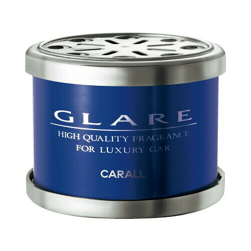 CARALL(カーオール) 晴香堂 車用 芳香剤 グレア 缶 スカッシュ 60g 1055