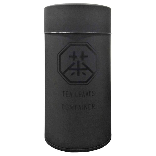 南海通商 ロクサン 茶筒 BK サイズ:約[ファイ]7.5 H15.5 0708-002