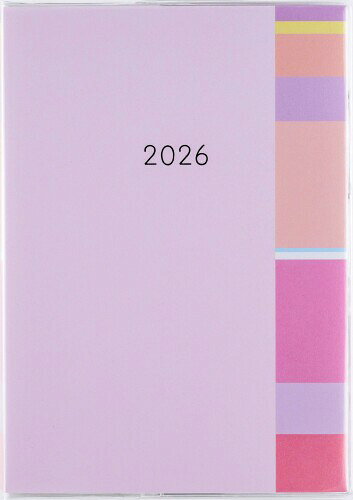456 ミアクレールグラン1 手帳 高橋書店 2026年版 ピンク マンスリー A5判