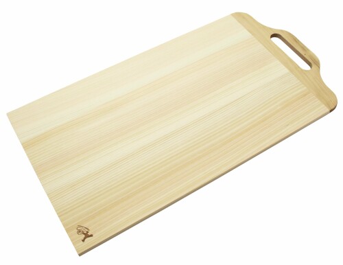 土佐龍 まな板 取っ手付き 9mm L 45×24×0.9cm HT-9003 ベージュ