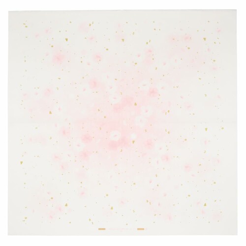大黒工業 風呂敷 結べる紙ふろしき 桜 20枚入 約750×750mm 日本製 ピンク No.705